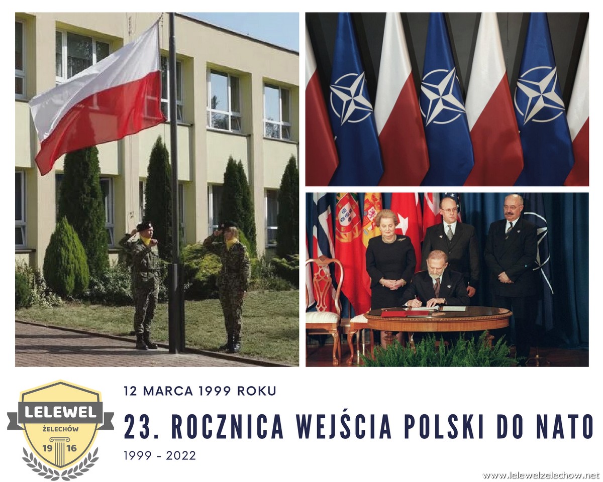 12 marca- 23.rocznica przystąpienia Polski do NATO!